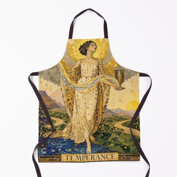 Item preview, Temperance, The Alchemy of Balance | The Mysteries of the Golden Tarot designed and sold by Stoneflower-Art.