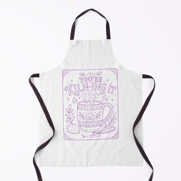 Item preview, You're Kiln-ing It Pottery Mug Purple designed and sold by SamanthaLPottery.