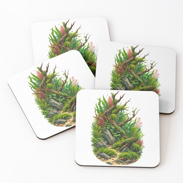 Item preview, Lush Aquascape Art – Underwater Garden Gift for Aquascapers designed and sold by UrbanCanvvas.