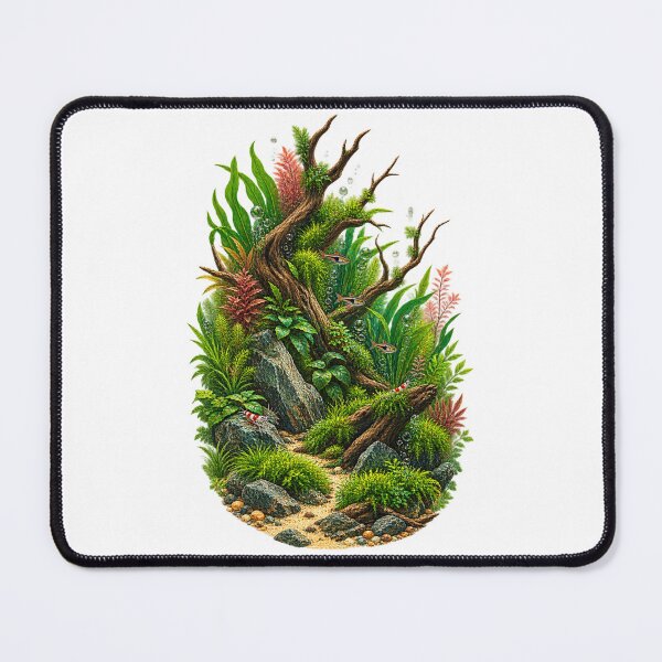Item preview, Lush Aquascape Art – Underwater Garden Gift for Aquascapers designed and sold by UrbanCanvvas.