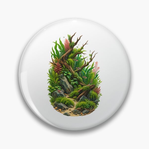 Item preview, Lush Aquascape Art – Underwater Garden Gift for Aquascapers designed and sold by UrbanCanvvas.