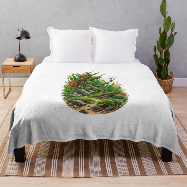 Item preview, Lush Aquascape Art – Underwater Garden Gift for Aquascapers designed and sold by UrbanCanvvas.