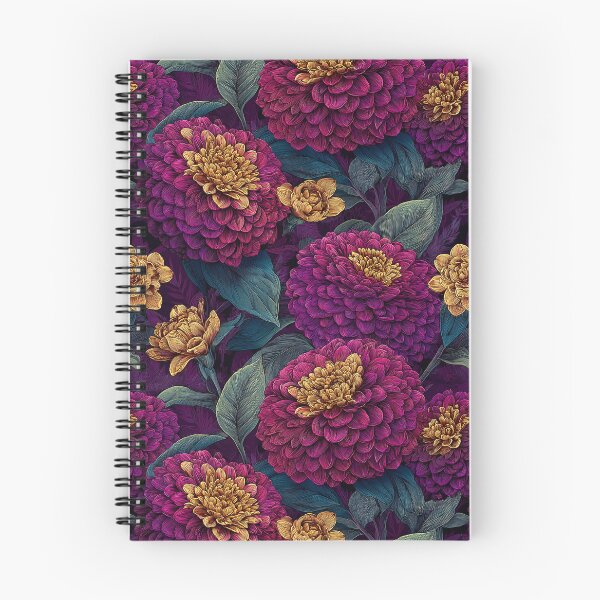Item preview, Elegant Zinnia - Flower Floral Pattern - Anniversary Gift Ideas designed and sold by RoyalStarsPatts.