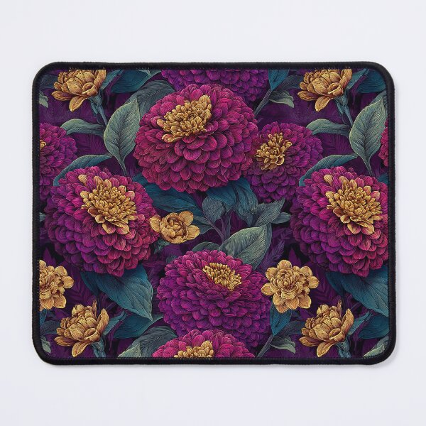 Item preview, Elegant Zinnia - Flower Floral Pattern - Anniversary Gift Ideas designed and sold by RoyalStarsPatts.