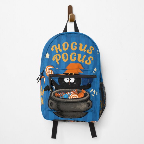 Item preview, Arte de Halloween del gato brujo de Hocus Pocus designed and sold by Moody Critters.