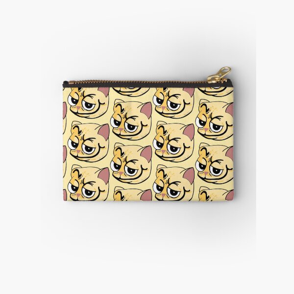 Item preview, Smug Yellow Cat (CatShitter) designed and sold by ClumsyPillbug.