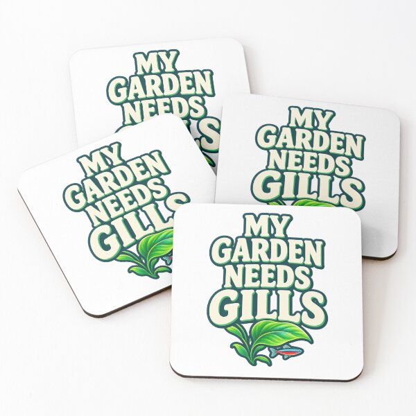 Item preview, Funny Aquascaper Gift – My Garden Needs Gills Planted Tank Pun designed and sold by UrbanCanvvas.