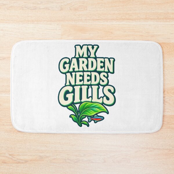 Item preview, Funny Aquascaper Gift – My Garden Needs Gills Planted Tank Pun designed and sold by UrbanCanvvas.