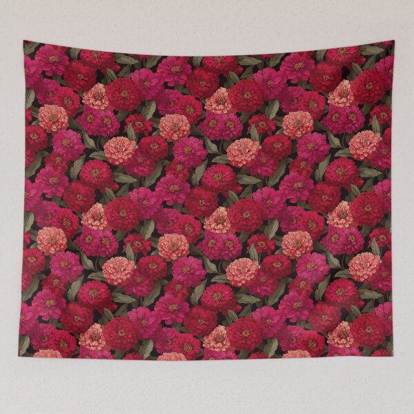 Item preview, Classic Zinnia  - Birthday Flower Pattern - Anniversary Gifts designed and sold by RoyalStarsPatts.