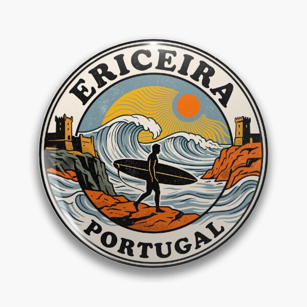 Item preview, Ericeira Portugal Surf Coastal designed and sold by Digital Art Works  Hub.