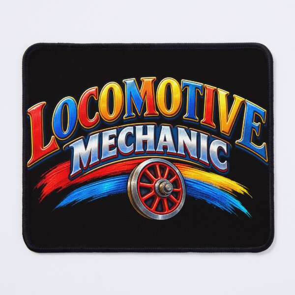 Item preview, Railway Workshop Pride – Locomotive Mechanic designed and sold by Tadeusz1.