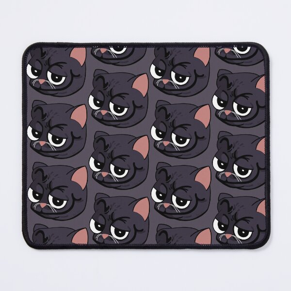 Item preview, Smug Black Cat (CatShitter) designed and sold by ClumsyPillbug.
