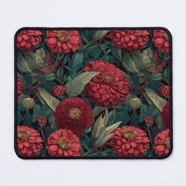Item preview, Delicate Zinnia Floral - Botanical Garden Pattern - Anniversary Gifts For Dad designed and sold by RoyalStarsPatts.