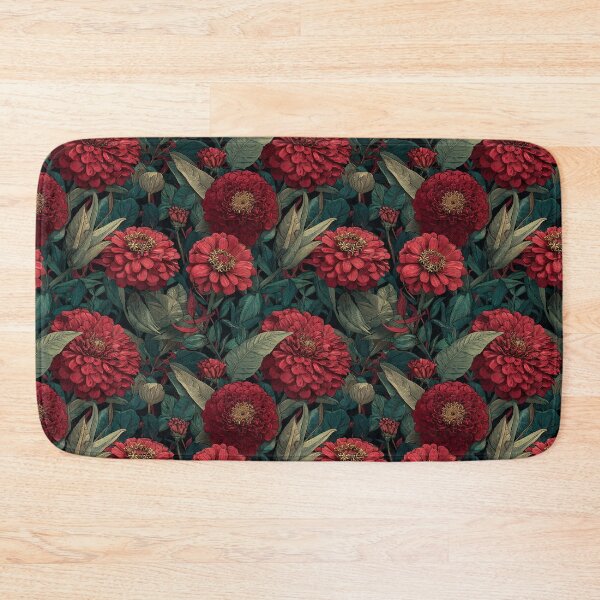 Item preview, Delicate Zinnia Floral  - Botanical Garden Pattern - Anniversary Gifts For Dad designed and sold by RoyalStarsPatts.