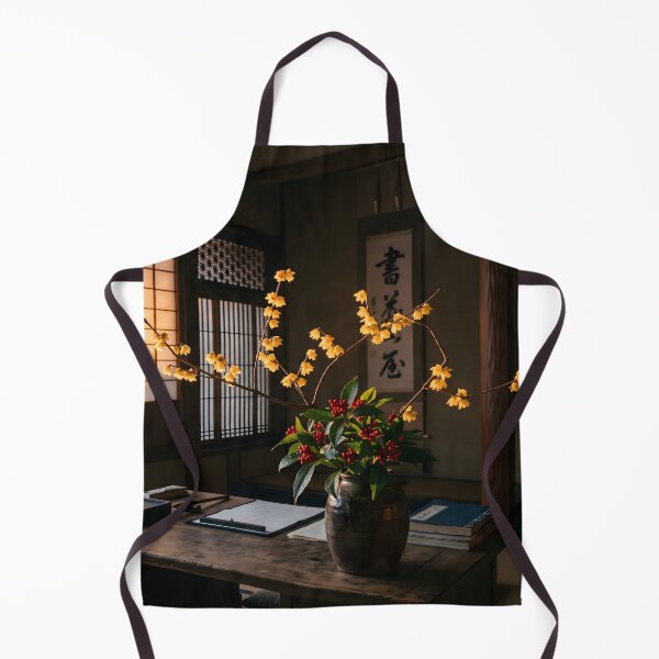 Item preview, Wintersweet Senryo Ikebana New Year Photography designed and sold by conohitoAI-ArtGallery.