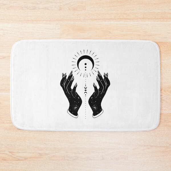 Item preview, Mystical Hands & Crescent Moon designed and sold by EniShiju.