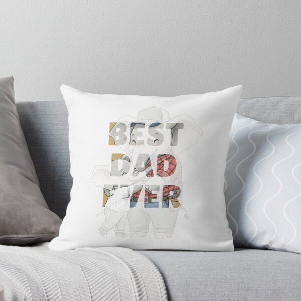 Item preview, Best Dad Ever - Cute Elephant Father Child Design designed and sold by yodaddydesigns.