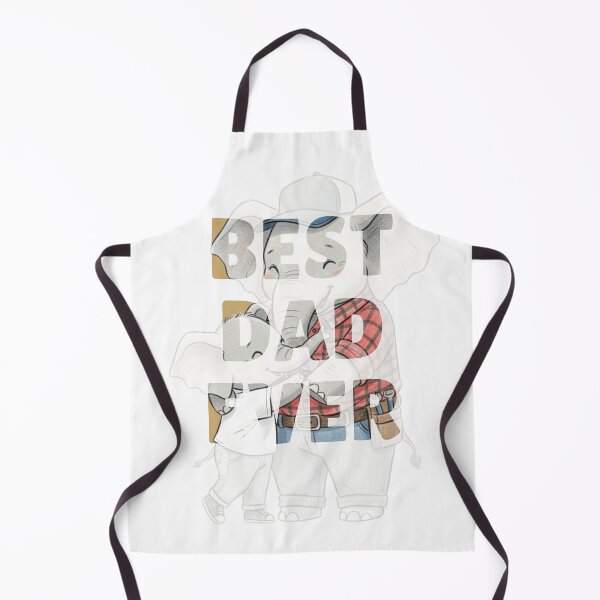 Item preview, Best Dad Ever - Cute Elephant Father Child Design designed and sold by yodaddydesigns.