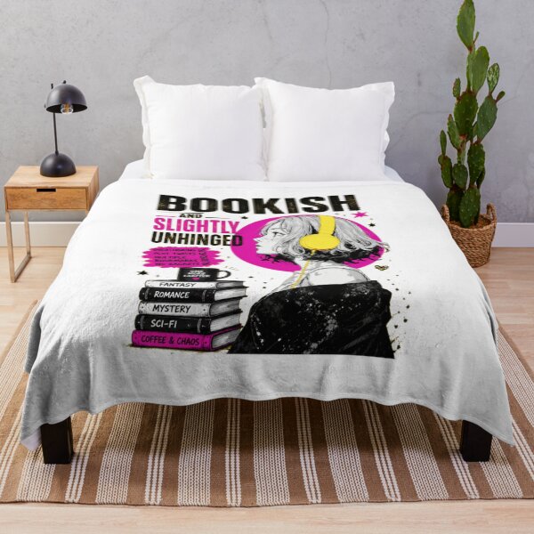 Item preview, Bookish and Slightly Unhinged designed and sold by Noirvasca.