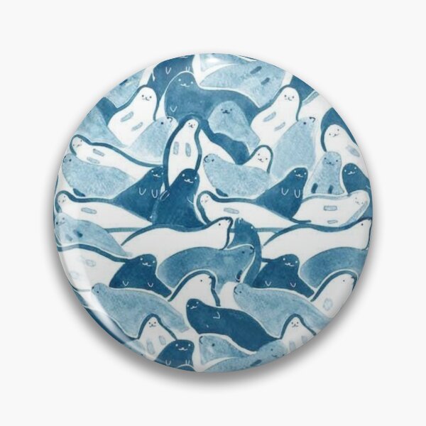 Item preview, Blue Seals Ocean Pattern designed and sold by 0youcef0.