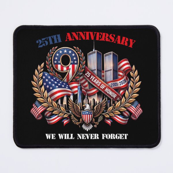Item preview, 25th Anniversary Remembrance September 11 2001 Memorial Day designed and sold by fben-design.