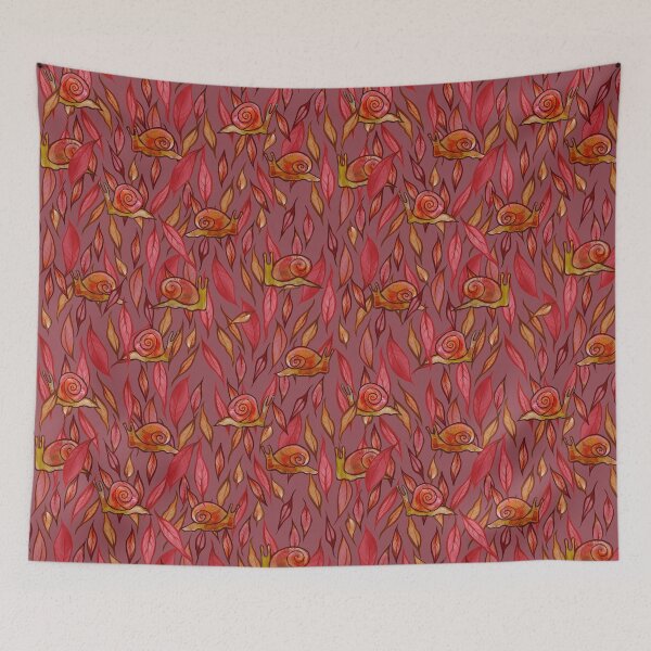 Item preview, Autumn Snails designed and sold by lacychenault.
