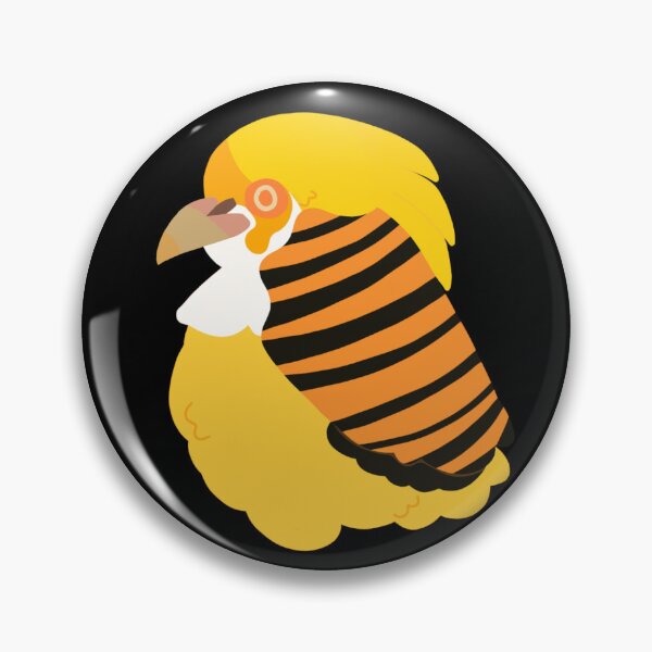 Item preview, CBS Sticker - Yellow Male Golden Pheasant designed and sold by ClumsyPillbug.
