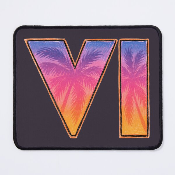 Item preview, Vice City GTA 6 Logo – Retro Neon VI designed and sold by ZOHRR.