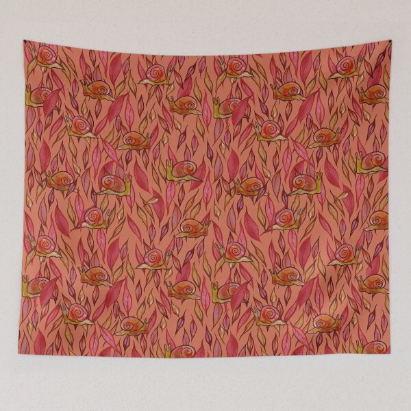 Item preview, Autumn Snails designed and sold by lacychenault.