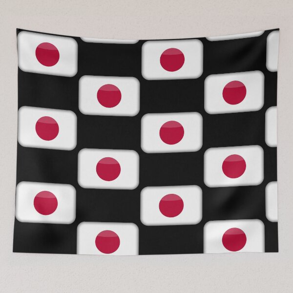 Item preview, Japanese 3D Flag Japanese Pride Design designed and sold by yazdogs.