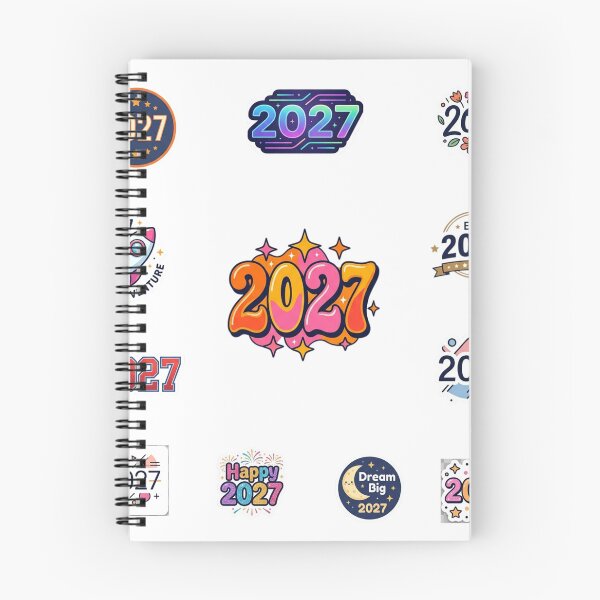 Item preview, Happy New Year 2027 designed and sold by shoppypod.