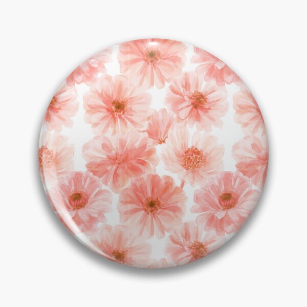 Item preview, Blooming Zinnia Flower  - Botanical Garden Pattern - Anniversary Gifts For Husband designed and sold by RoyalStarsPatts.