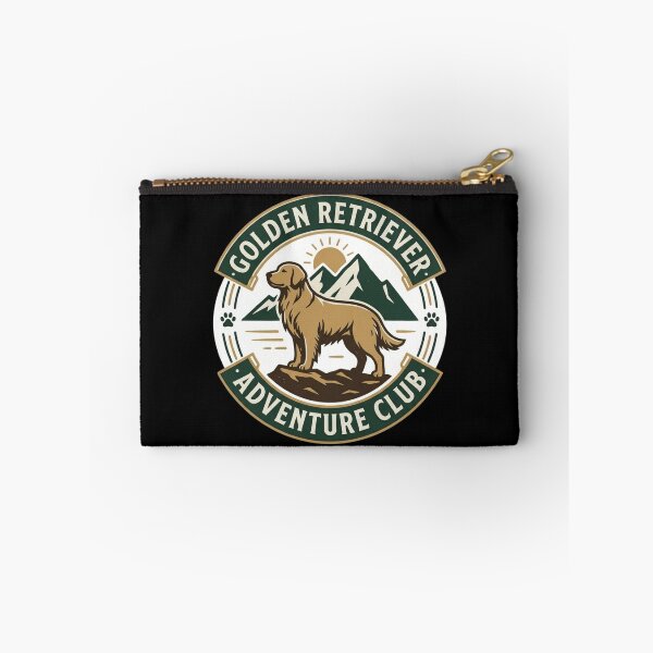 Item preview, Golden Retriever Adventure Club Vintage Hiking Dog Outdoors Emblem Aesthetic designed and sold by mood-draftsman.