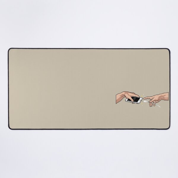Item preview, The Creation Of Battery Phone Charger Michelangelo Art History Parody Pop Art designed and sold by Rare By Hero.