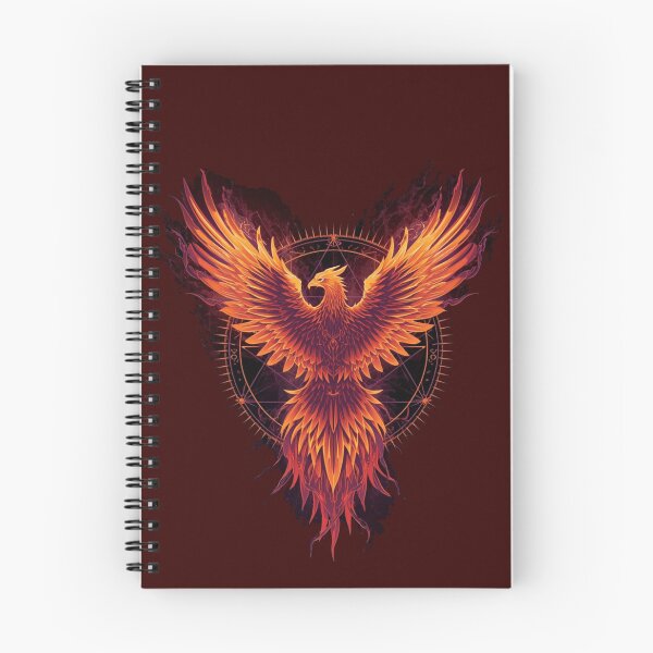 Item preview, Fiery Phoenix Rising From The Ashes designed and sold by NovaPrintLab92.