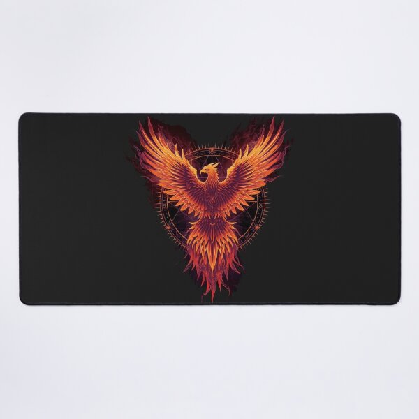 Item preview, Fiery Phoenix Rising From The Ashes designed and sold by NovaPrintLab92.
