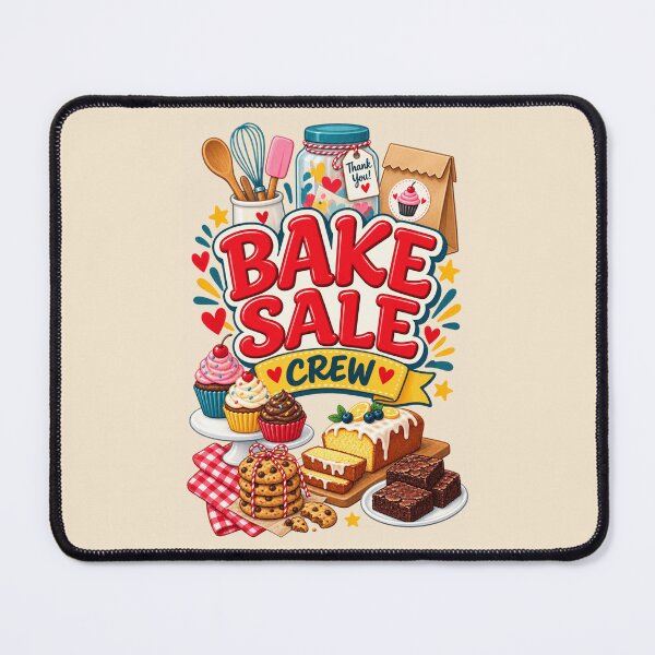 Item preview, Bake Sale Crew – School Fundraiser Volunteer Apron & Team Design designed and sold by astersgraphics.