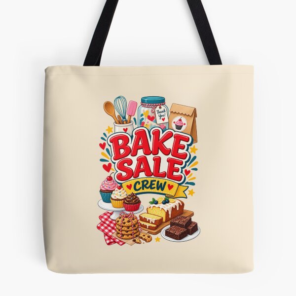 Item preview, Bake Sale Crew – School Fundraiser Volunteer Apron & Team Design designed and sold by astersgraphics.