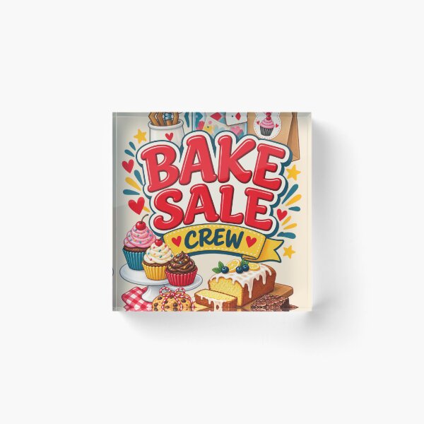 Item preview, Bake Sale Crew – School Fundraiser Volunteer Apron & Team Design designed and sold by astersgraphics.