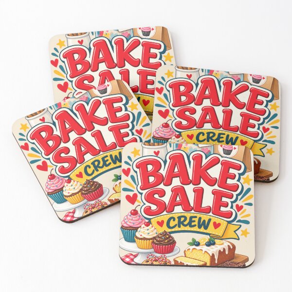 Item preview, Bake Sale Crew – School Fundraiser Volunteer Apron & Team Design designed and sold by astersgraphics.