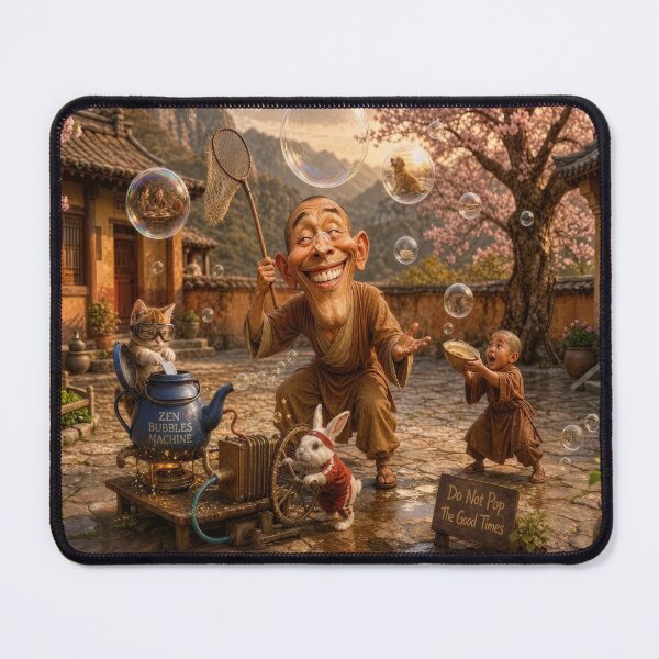 Item preview, Misty Landscape Beautiful Tibetan Scenary designed and sold by The Brother Wu Collection.