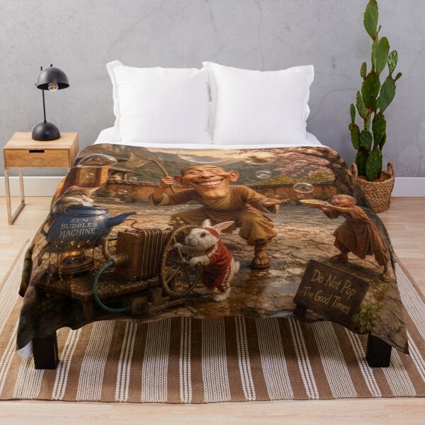 Item preview, Misty Landscape Beautiful Tibetan Scenary designed and sold by The Brother Wu Collection.