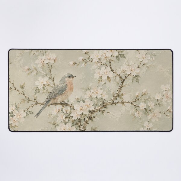 Item preview, Chinoiserie Birds Peony Blossom Soft Watercolour Painting designed and sold by Jozefin's Studio.