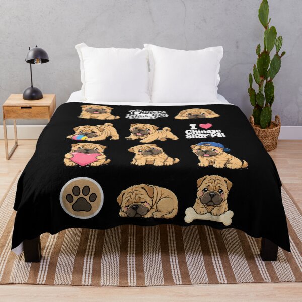 Item preview, Cute Shar-Pei stickers and apparel design designed and sold by rafaeltto.
