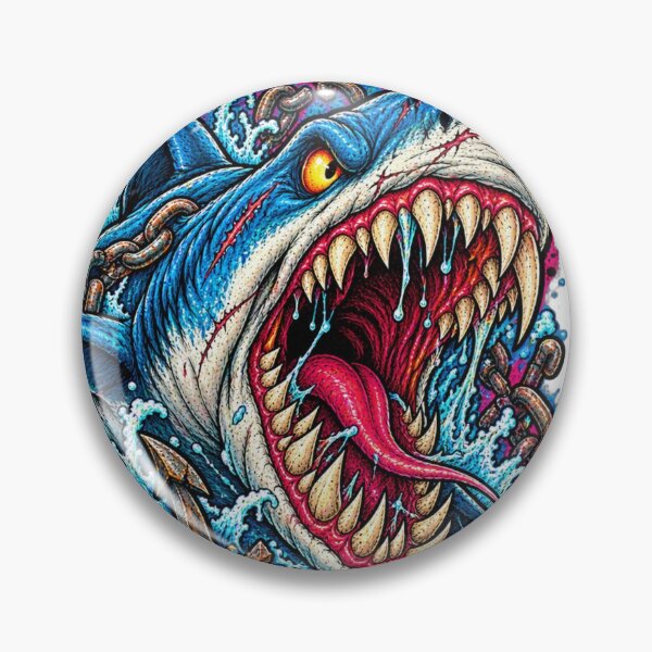Item preview, SHARK ATTACK designed and sold by KrungiT Design .