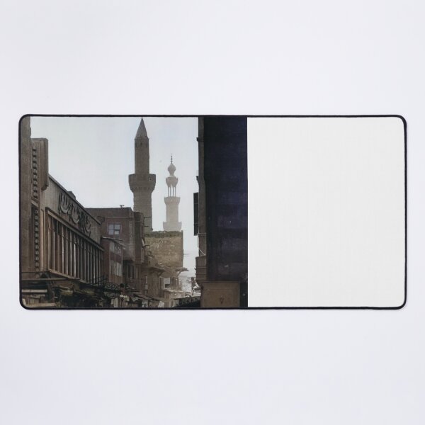 Item preview, Colorized Cairo Egypt Marketplace and Mosque designed and sold by JerryFrank.