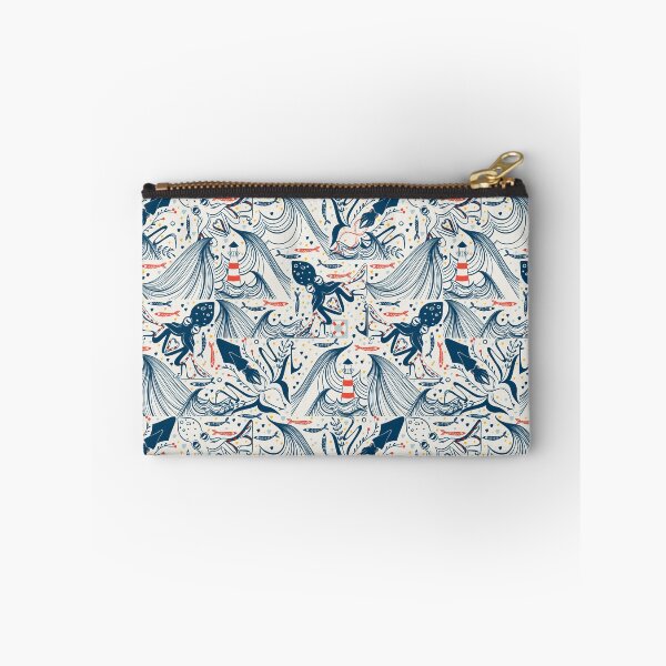 Item preview, ocean waves and octopus  designed and sold by KreativKdesigns.