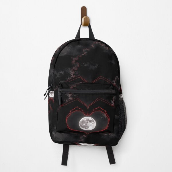 Item preview, Moon Heart – Cosmic Love Dark Surreal Streetwear designed and sold by Bathu Designs.