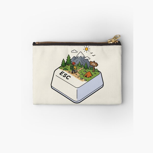 Item preview, Escape to the Mountains – Hiking Adventure ESC Keycap designed and sold by tindian.