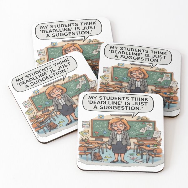 Item preview, My Students Think Deadline Is Just A Suggestion Teacher designed and sold by FABIOLA1970.